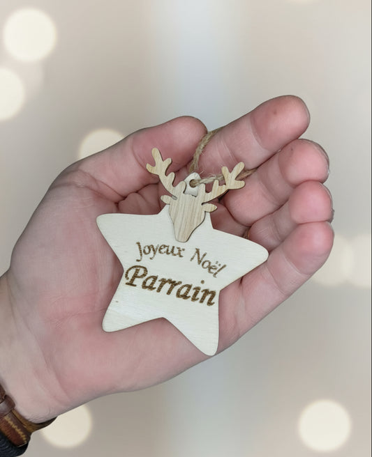 ⭐ Étoiles de Noël en bois ⭐