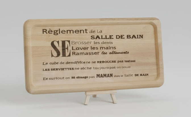 Les règles de la salle de bain 🌿