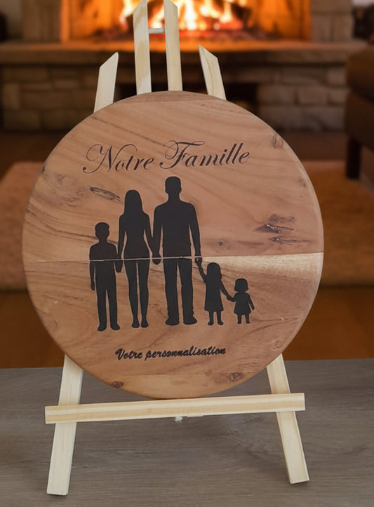 le plateau Famille sur pied