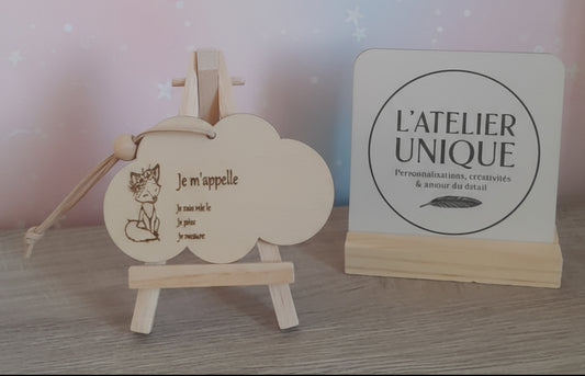 🌟 Souvenir de naissance unique