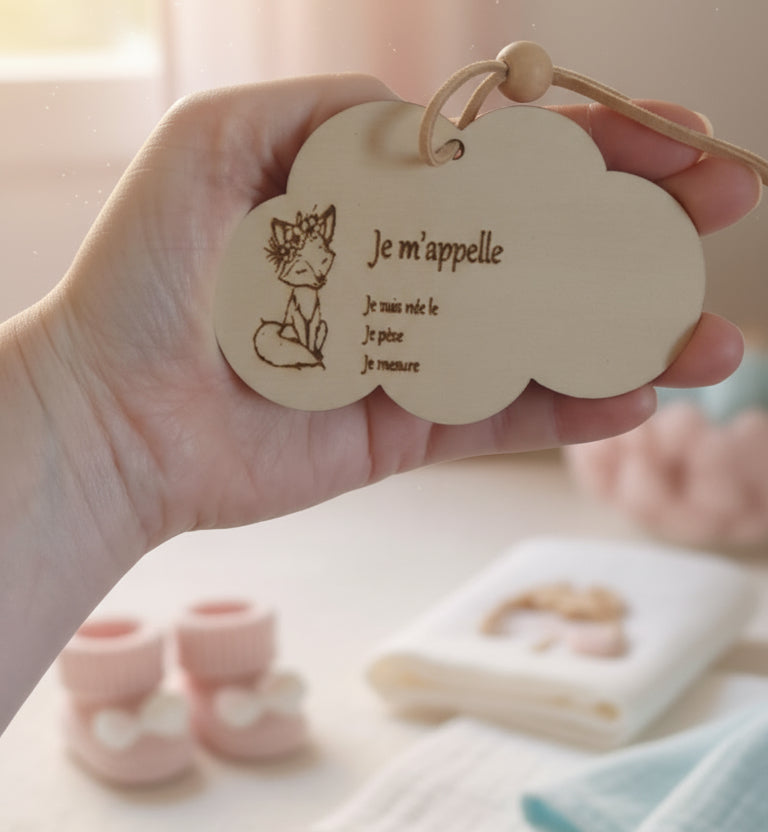 🌟 Souvenir de naissance unique