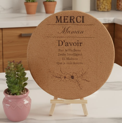 dessous de plat en liège