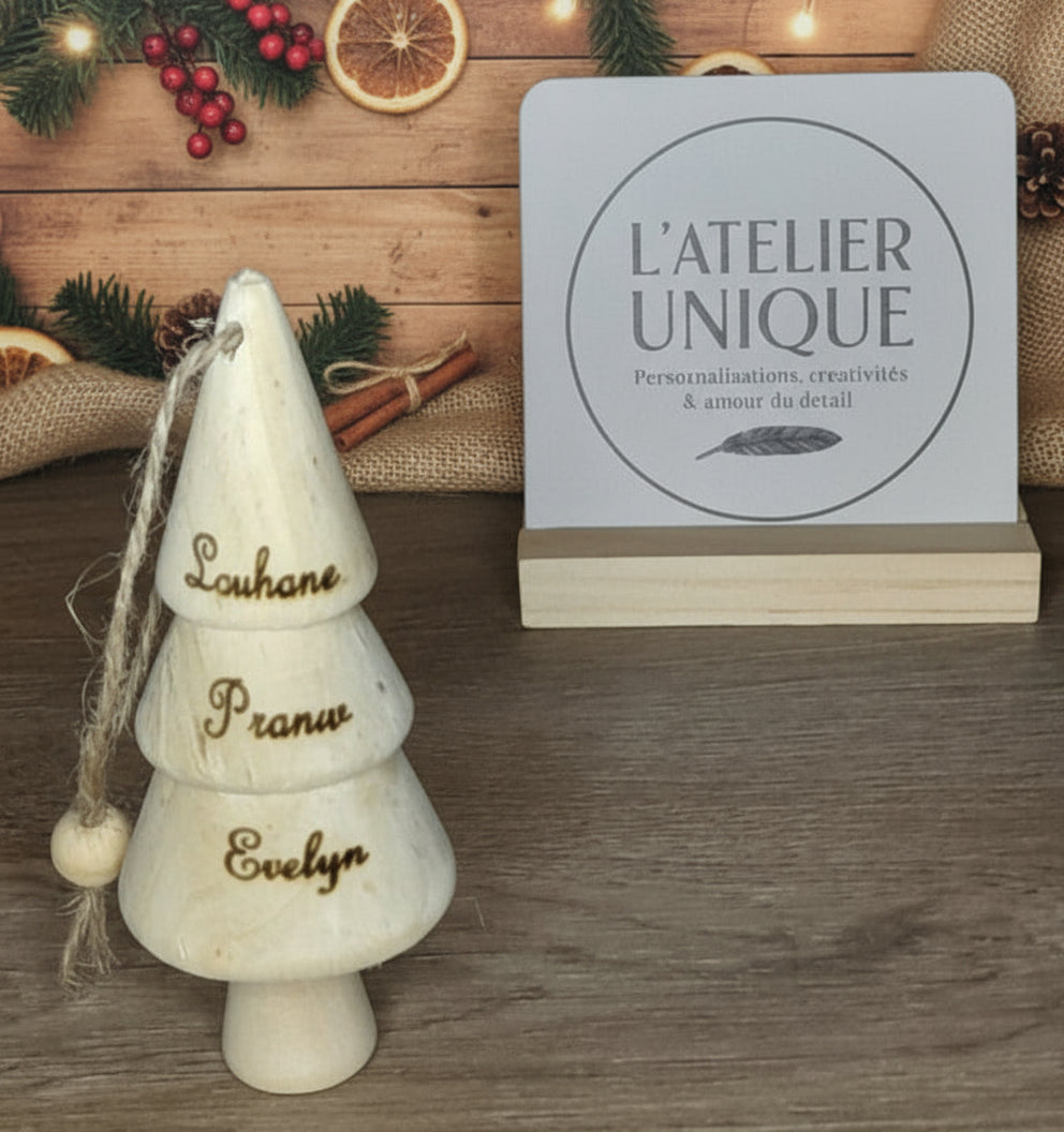 Un sapin, un prénom, une émotion.