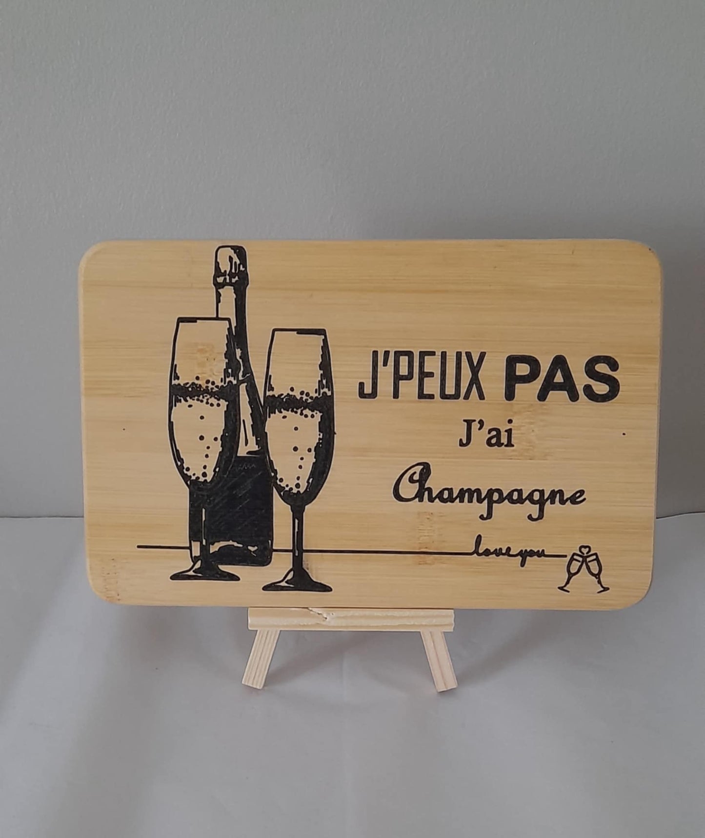 J'peux pas j'ai Champagne