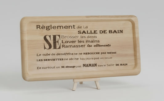 Les règles de la salle de bain 🌿
